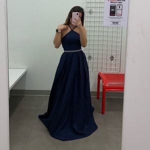 Beautiful blue ball gown